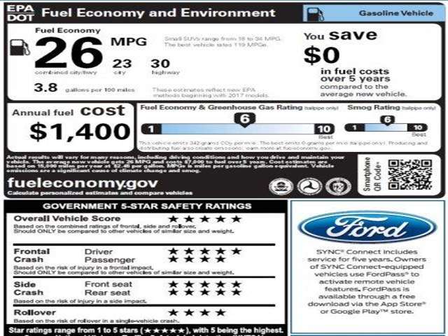 Ford Escape 2017 photo 1